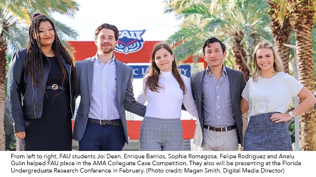 FAU American Marketing Association Students 